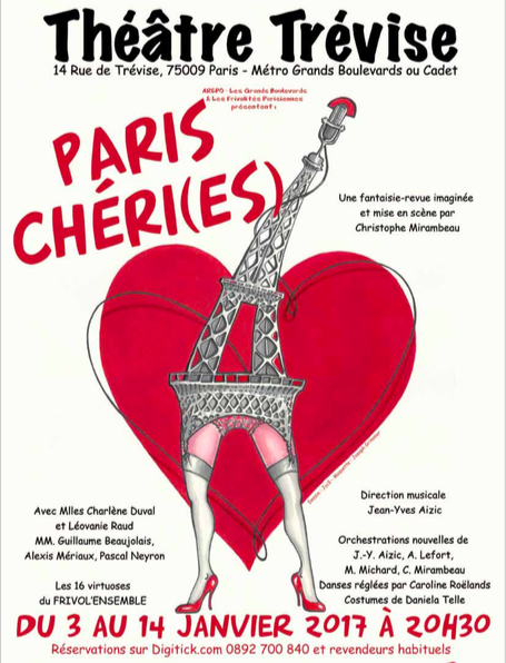 J’ai vu… Paris Chéri(es) au théâtre Trévise