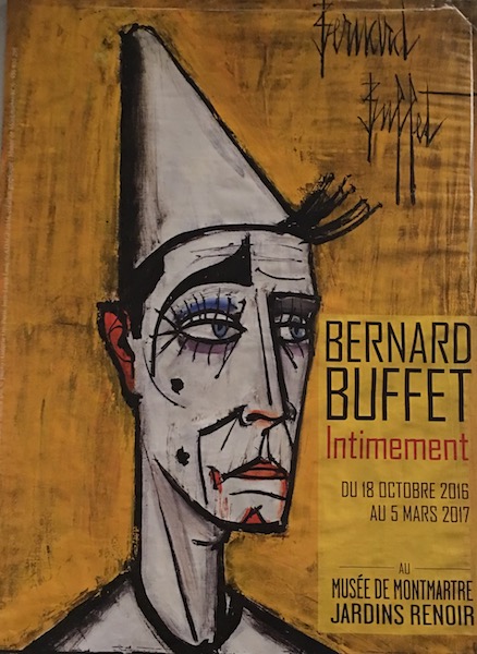 Bernard Buffet, Intimement au Musée de Montmartre