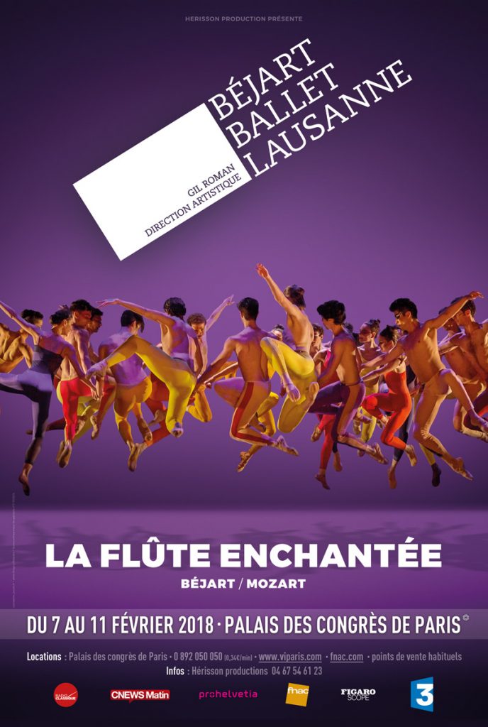 La flûte enchantée ballet béjart lausanne palais congrès paris