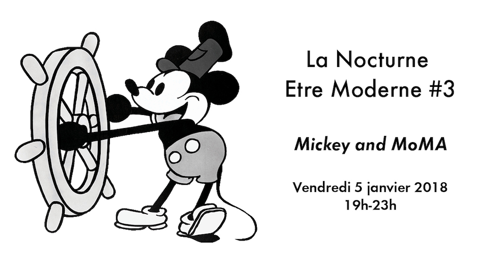 La Nocturne Etre Moderne #3 Mickey and MoMA