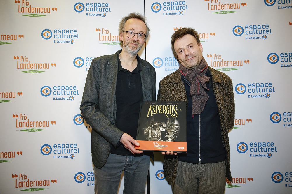 Didier Lévy et Pierre Vaquez, grands gagnants du Prix Landerneau Album Jeunesse 2018