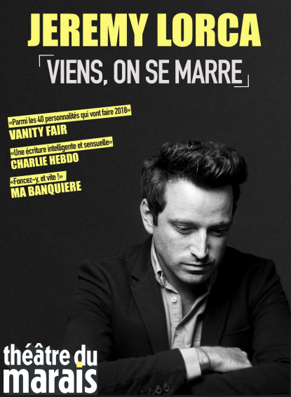 Maxime, notre chroniqueur Cultu a vu « Viens, on s’marre » au Théâtre du Marais.