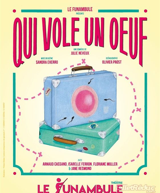 QUI VOLE UN ŒUF de Julie Neveux au Funambule Montmartre
