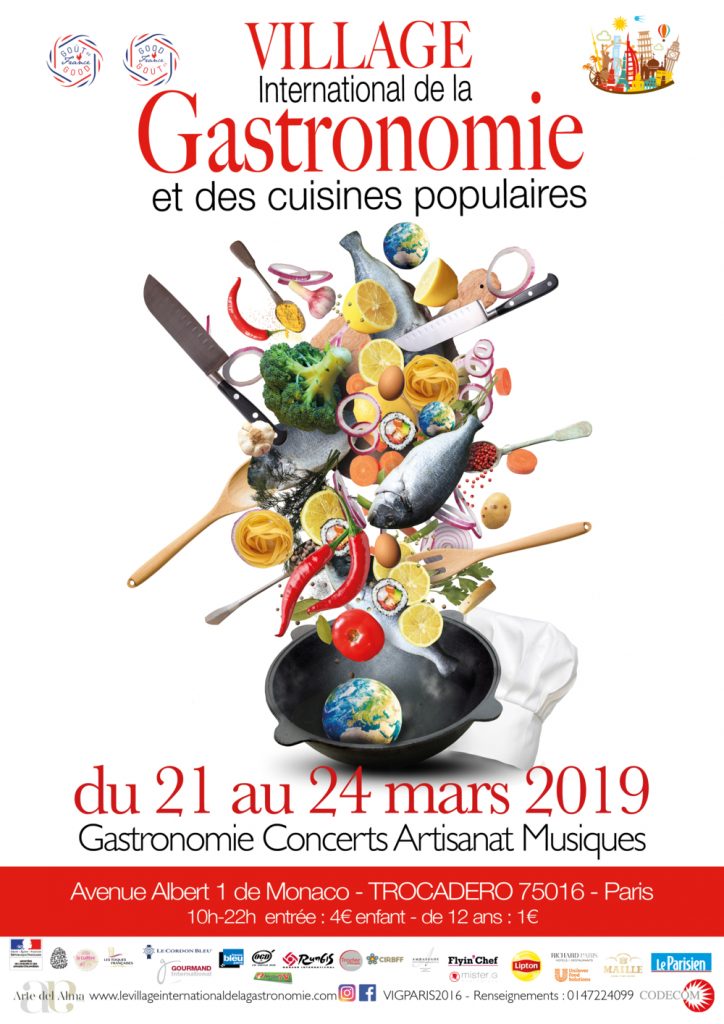 Affiche Village gastronomique 2019
