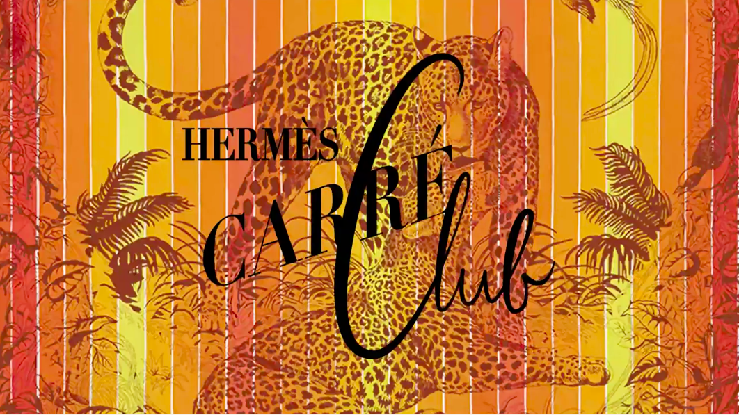 Hermès Carré Club à Paris au Carreau du Temple.