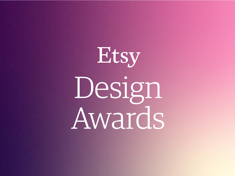 La seconde édition des Etsy Design Awards vient d’être lancée!