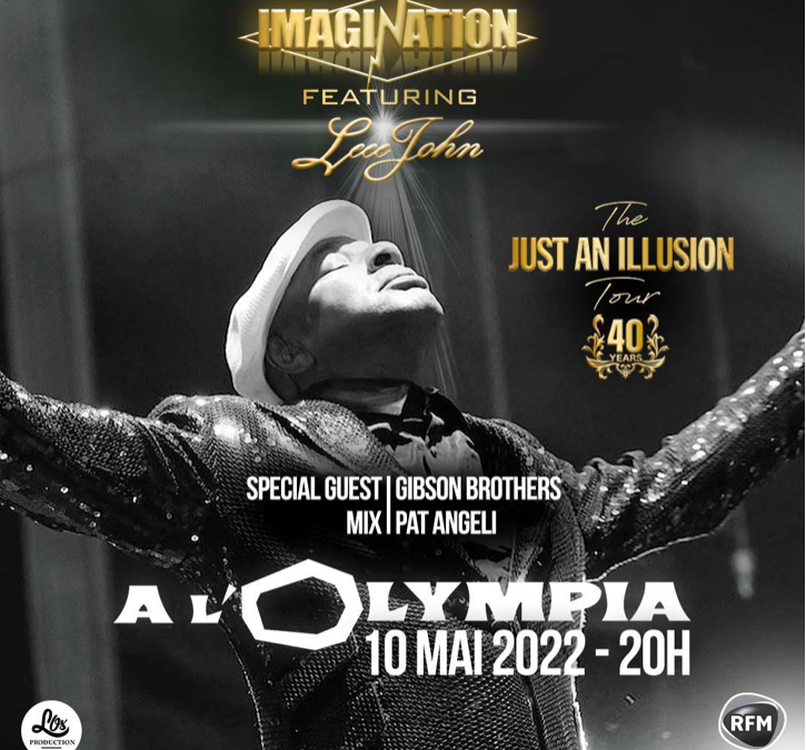 Leee John & Imagination, un concert d’anthologie à l’Olympia