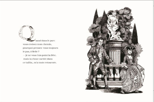 la Belle et la Bête un conte érotique illustration 2
