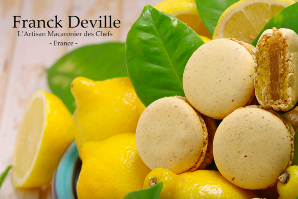 macaron franck deville citron de menton