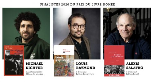PRIX DU LIVRE NOHÉE 2026 LES TROIS ROMANS FINALISTES